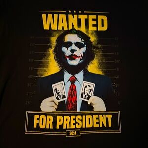 Joker for President Tee Shirt